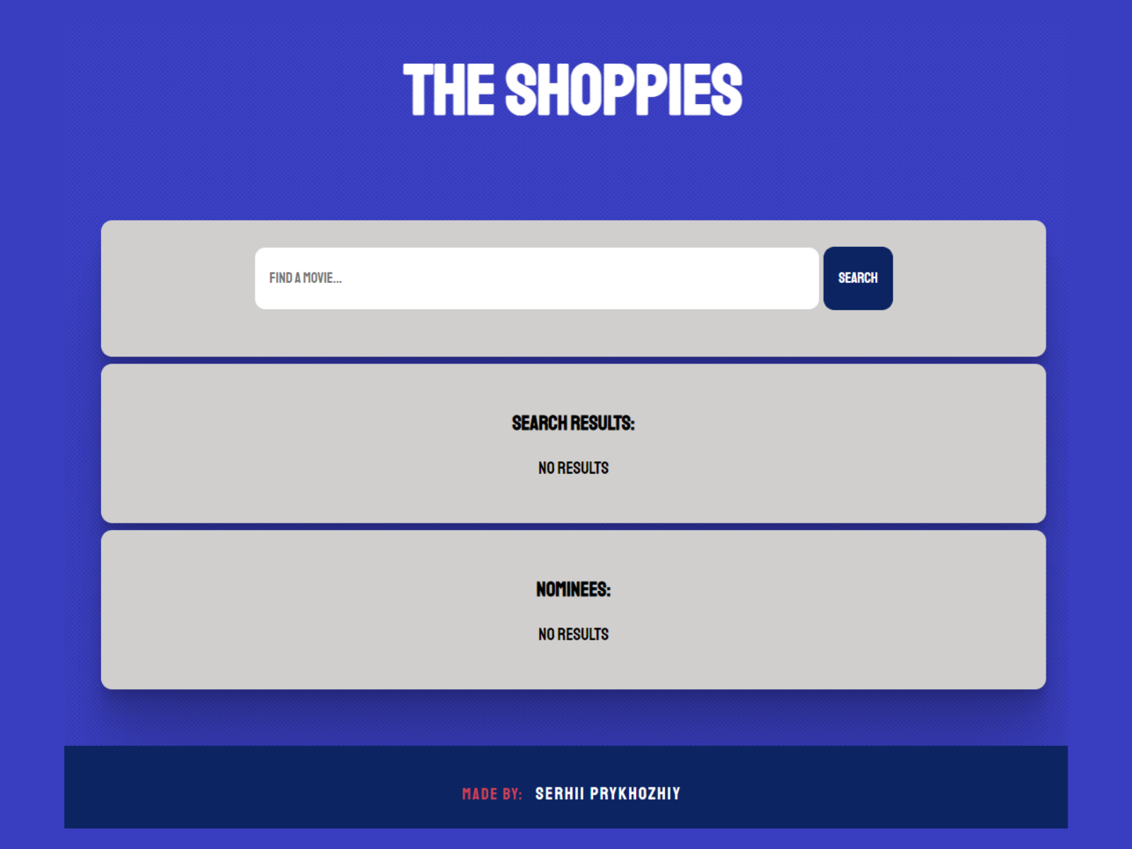 The Shoppies